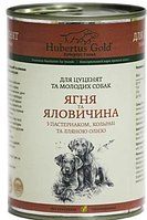 Консерва для собак цуценят Hubertus (Хубертус)Gold ягня яловичина 400 г