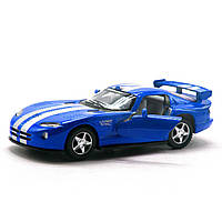 Машинка KINSMART "Dodge Viper GTS-R" (синяя)