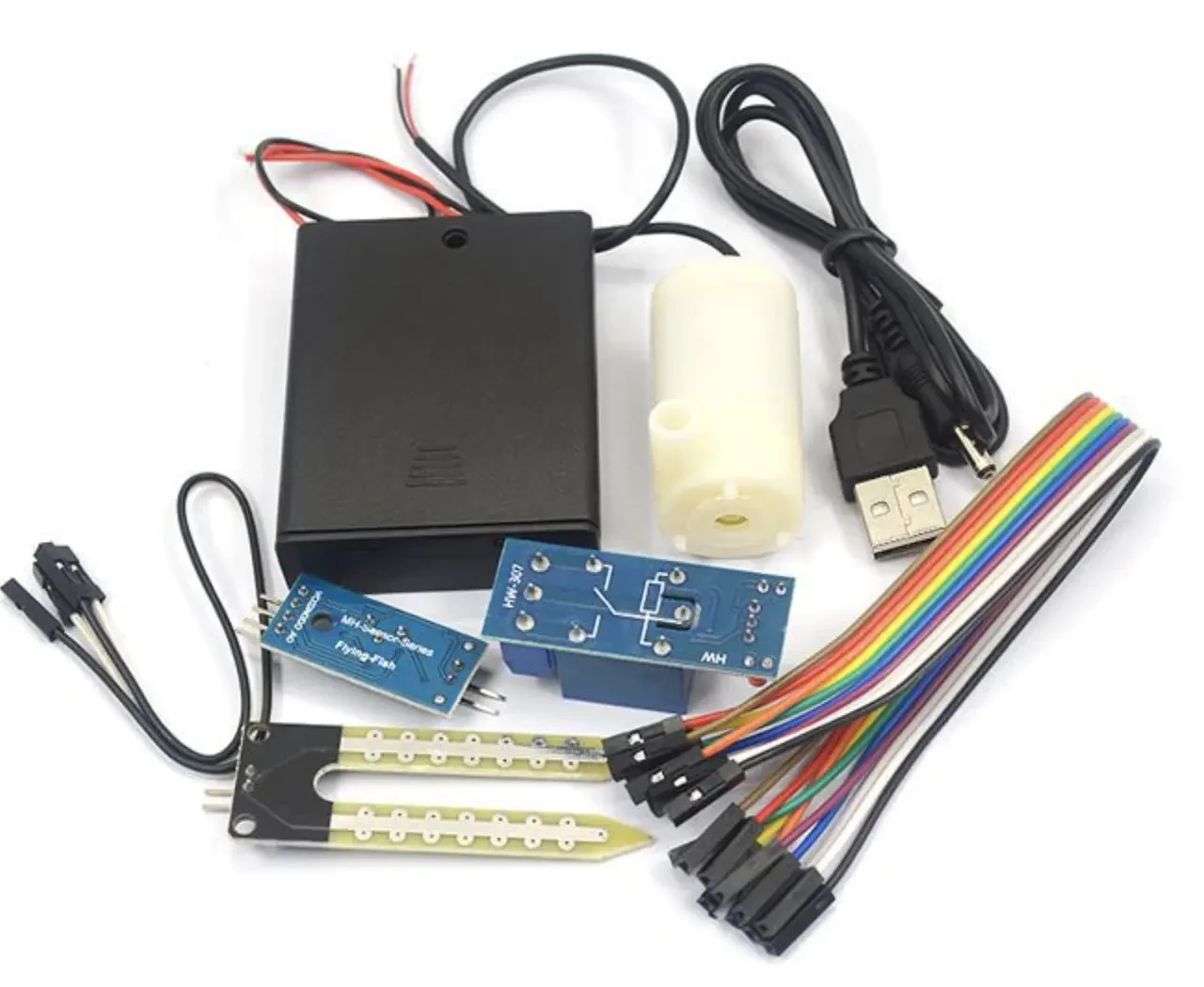 Модуль автоматичного поливання з датчиком вологості ґрунту DIY kit