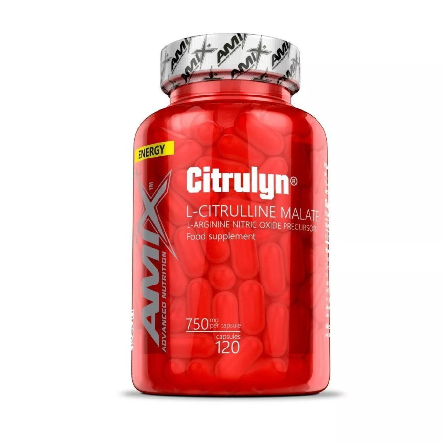 Амінокислота Amix Nutrition CitruLyn 750 mg, 120 капсул EXP