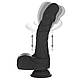 Фаллоимитатор Naked Addiction – 8.6” Silicone Rotating & Thrusting Vibrating Dildo with Remote Black| Promax, фото 5