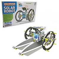 Робот конструктор Solar Robot 14 в 1 на сонячних батареях Дитячі розвиваючі конструктори для хлопчиків
