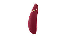 Вакуумний кліторальний стимулятор Womanizer Premium 2 — Bordeaux| Knopka, фото 4