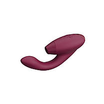 Вакуумний кліторальний стимулятор Womanizer Duo 2 — Bordeaux| Knopka, фото 4