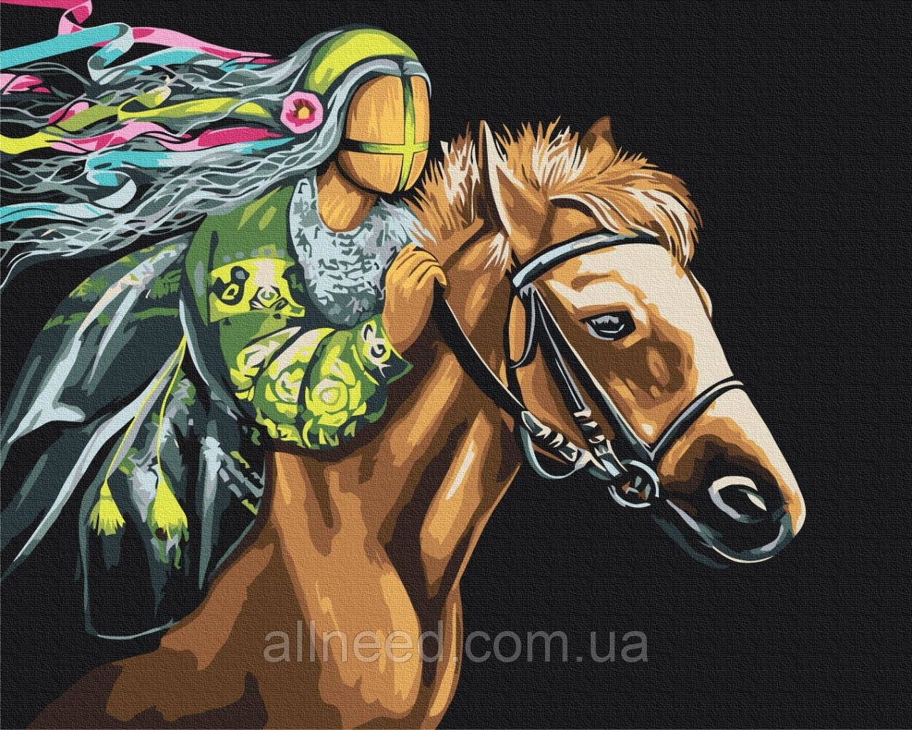 Картина за номерами Вільна 2 © Valeriya Macarenco
