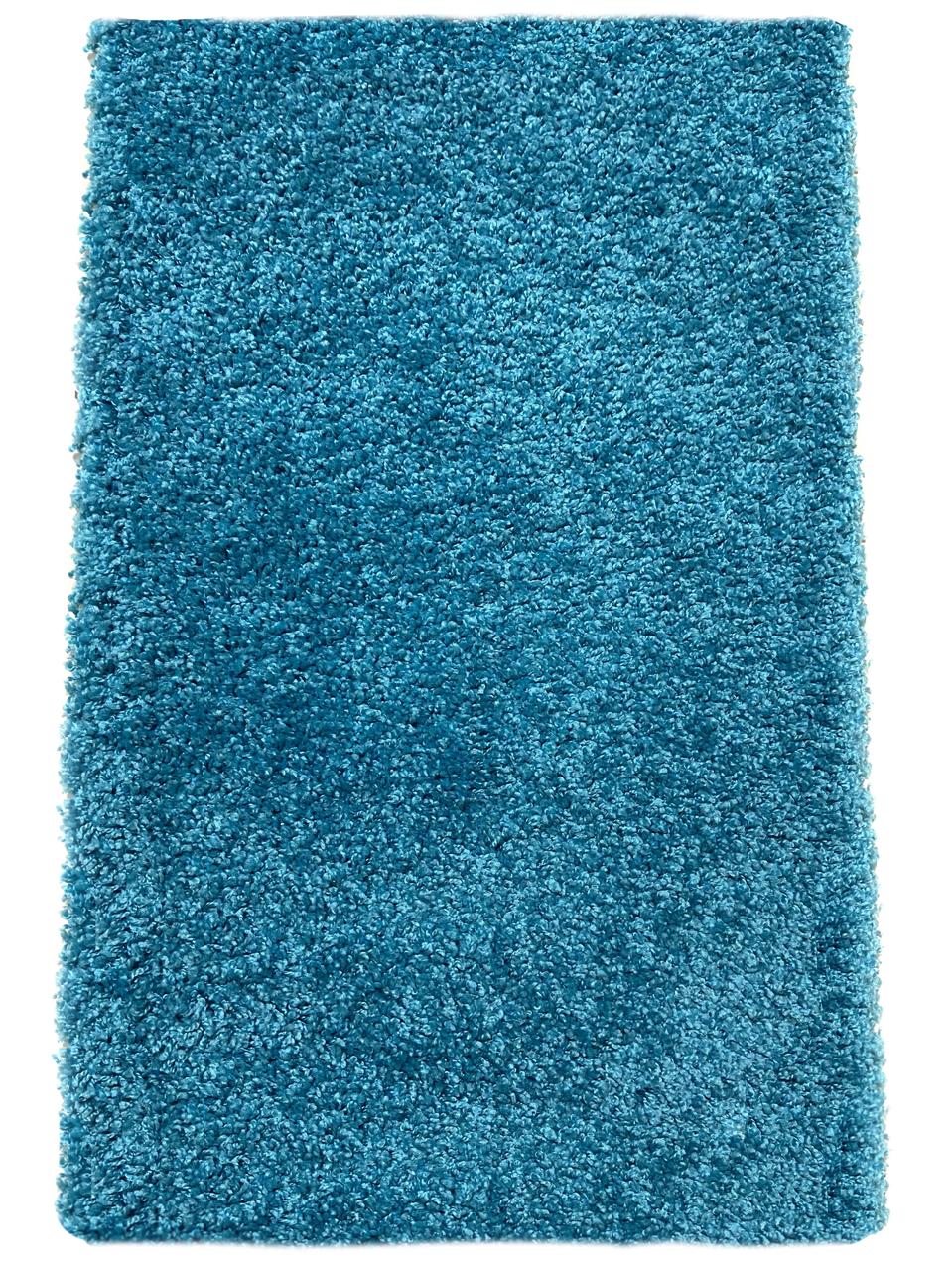 Килим сучасний SHAGGY BRAVO 1 Blue/Blue, 2x3 м