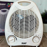 Тепловентилятор дуйка нагрівач для дому та офіс RAF R1181, електрообігрівач 2000 Вт із терморегулятором