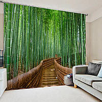 Комплект фотоштор на заказ Бамбуковый лес