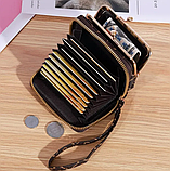 Жіночий гаманець портмоне клатч із двох частин, фото 2