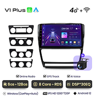 Junsun 4G Android магнітолу для SKODA Octavia 2 2007-2013 A5 wifi 6ГБ + 128