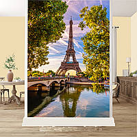 Фотообои панорамные "Эйфелева башня"