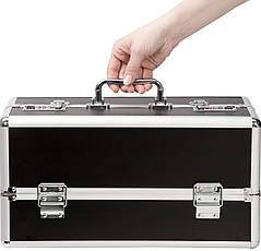 Кейс для зберігання секс-іграшок BMS Factory — Large Lokable Vibrator Case Black| Limon, фото 4