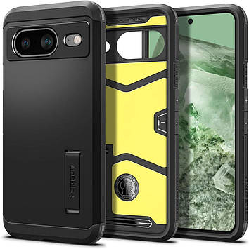 Чохол Spigen для Pixel 8 - Tough Armor, Black (ACS06282)
