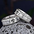 Кільце печатка перстень чоловіче сталеве EDGAR 19 з медичної нержавіючої сталі з Рунами, фото 7