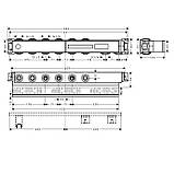 Внутрішня частина термостату Hansgrohe 15312180 RainSelect на 4 функції, фото 2