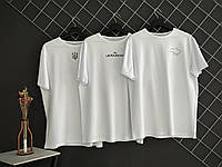 Мужской комплект футболок я украинец / 3 патриотические футболки белая мужская футболка marlin