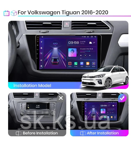 Junsun 4G Android магнітолу для Volkswagen Tiguan 2 2016-2020