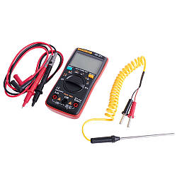 Мультиметр Richmeters RM111 (1000V;10А; 100MOm;10Mhz;10mF; сквальність; 9999) з термопарою, NCV і True RMS