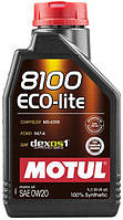 Моторне масло Motul 8100 ECO-LITE SAE 0W20 1л