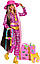 Лялька Барбі Екстра Подорож Сафарі Barbie Extra Fly Pink Animal Print HPT48, фото 2