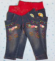 Модные джинсы летние для девочки