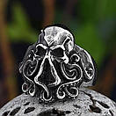 Кільце печатка перстень чоловіче сталеве KRAKEN 19 з медичної нержавіючої сталі з Восьминогом, фото 2