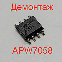 Мікросхема APW7058, SOP-8, Демонтаж
