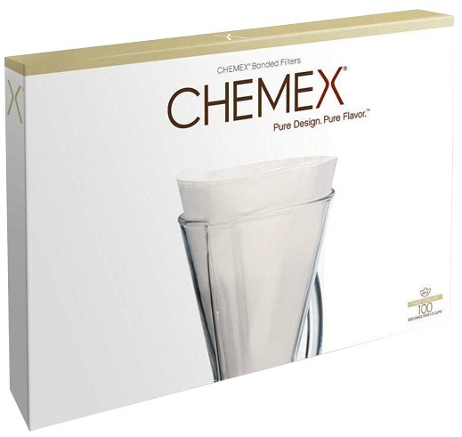 Фільтри для кемекса Chemex FP-2 (Білі 100 шт.)