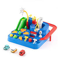 Детский игрушечный трек "Парковка" Робокар Поли c 3 машинками в наборе
