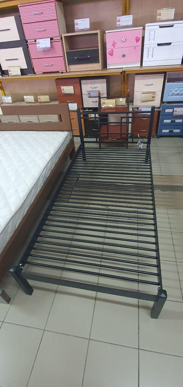 Двуспальная металлическая кровать Фавор от ТМ Теnero 160х190, Каркас метал расстояние 8 см., 2 ящика - фото 6 - id-p2024685200
