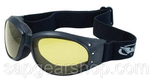 Очки защитные Global Vision Eliminator Photochromic (yellow), желтые фотохромные - фото 1 - id-p2024685231