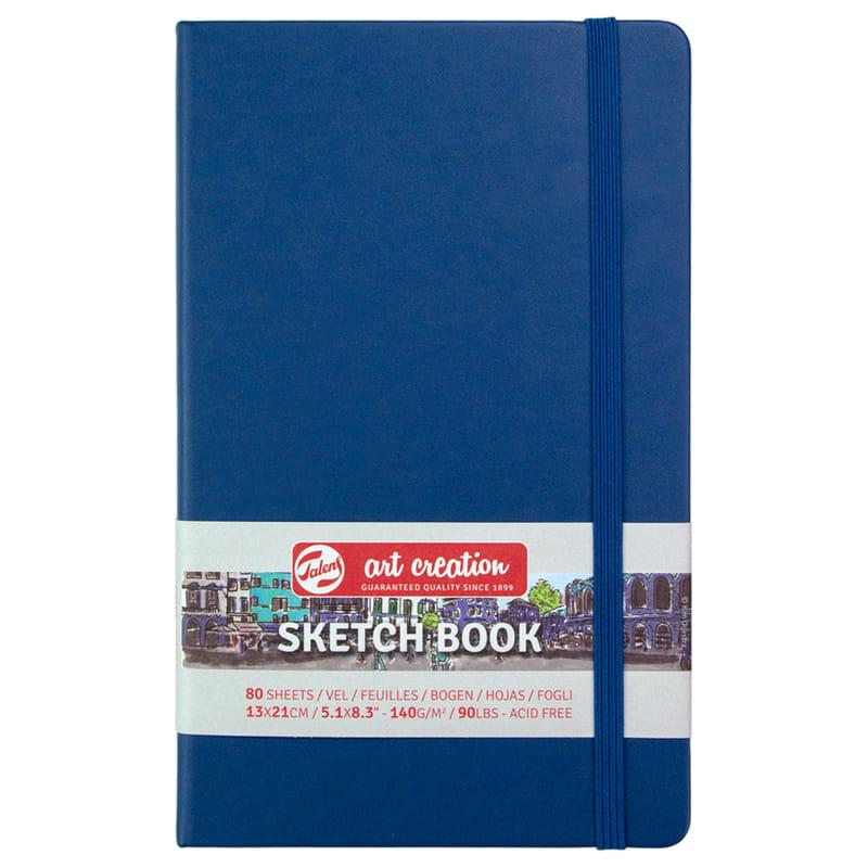 Блокнот для графіки 13*21см Talens Art Creation 140г/м 80арк 9314**2M_Синий, фото 1