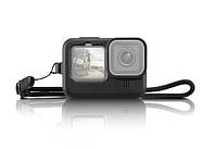 Силиконовый чехол для GoPro 12/11/10/ 9 Black HERO черный