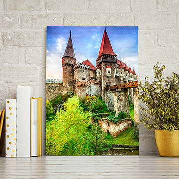 Картина з барвистим замком