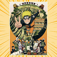 Плакат А4 Аніме Naruto 002