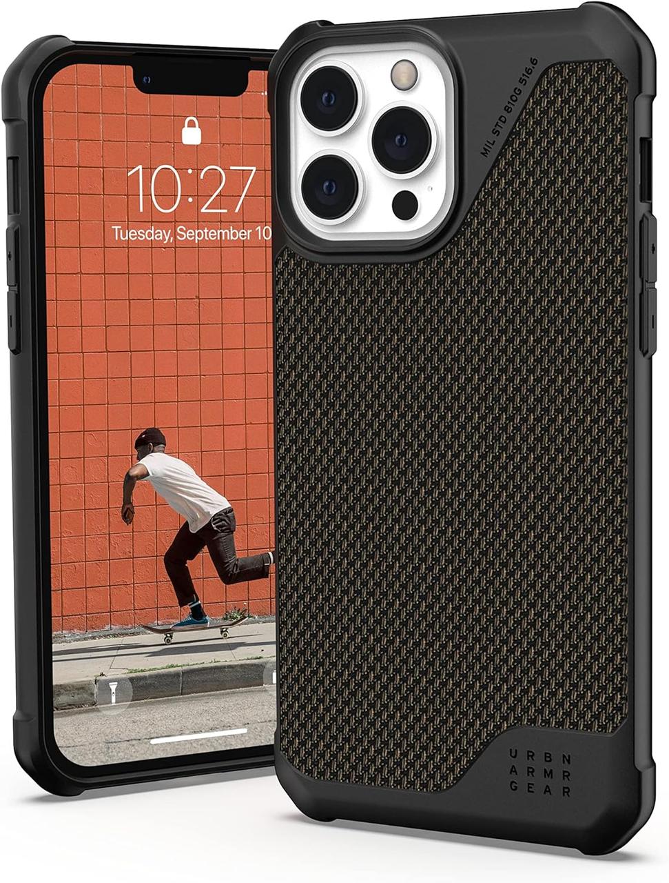 Чохол UAG Metropolis LT Kevlar Olive для iPhone 13 Pro Max, фото 1