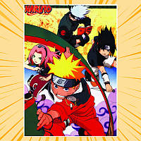 Плакат А4 Аніме Naruto 011