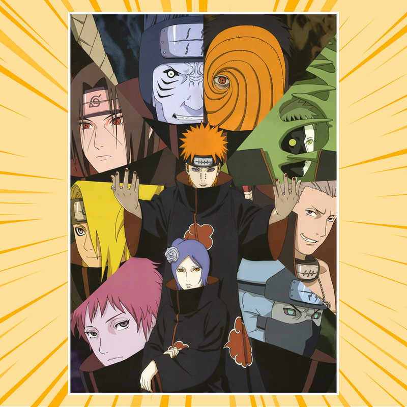 Плакат А4 Аніме Naruto 016