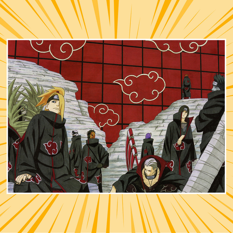 Плакат А4 Аніме Naruto 018