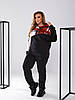 Спортивний костюм жіночий теплий з капюшоном, фото 10
