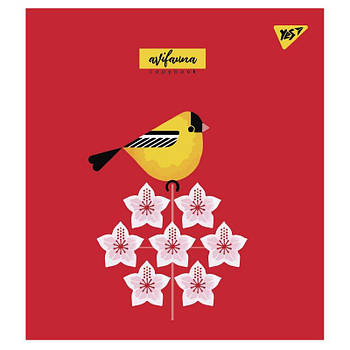 Зошит для записів А5/12 аркушів лінія "Avifauna" 766802 G-Rich