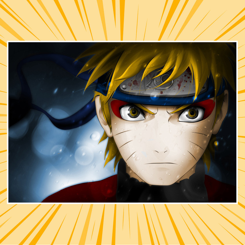 Плакат А4 Аніме Naruto 041