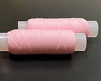 Нить светящаяся для вышивки (розовая) 100м