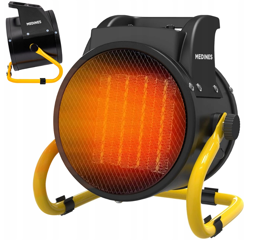 Обігрівач електричний Medines 2000 Вт електричний обігрівач керамічний тепловентилятор