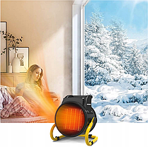 Обігрівач електричний Medines 2000 Вт електричний обігрівач керамічний тепловентилятор, фото 4