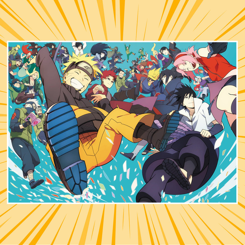Плакат А4 Аніме Naruto 052