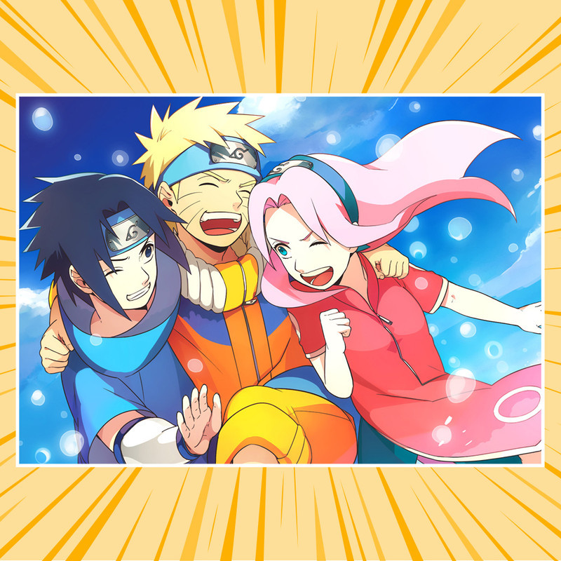 Плакат А4 Аніме Naruto 055