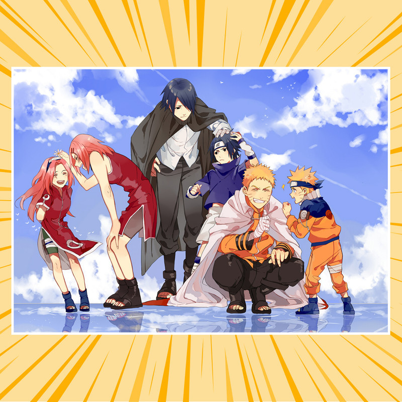 Плакат А4 Аніме Naruto 056