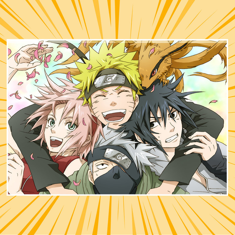 Плакат А4 Аніме Naruto 058