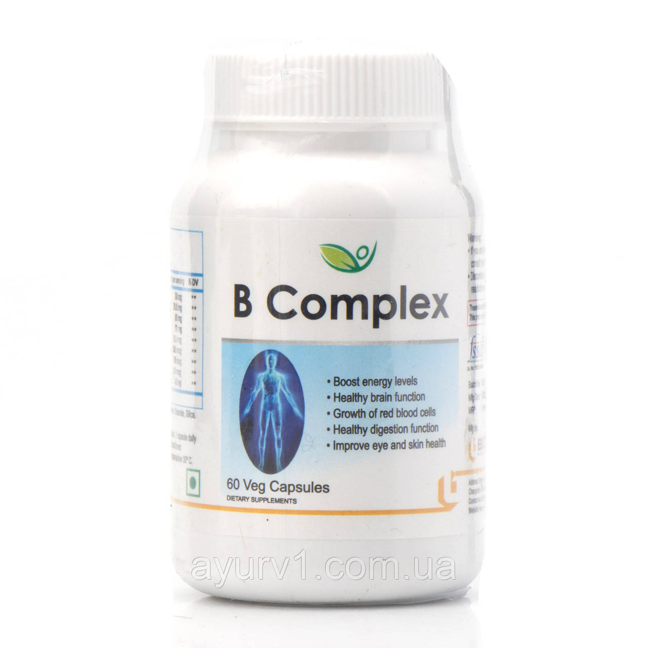 Комплекс вітамінів групи B Біотрекс Complex Biotrex 60